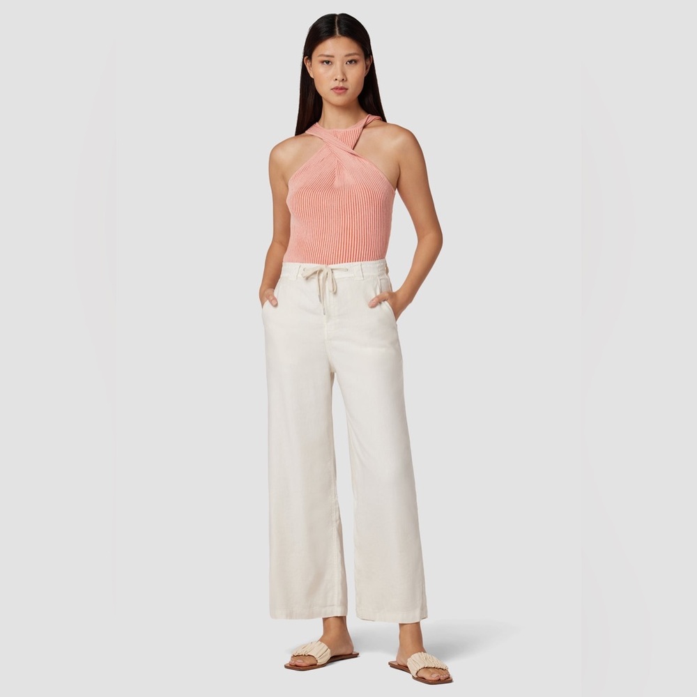 Hudson WIDE LEG DRAWSTRING TROUSER CROP size 29